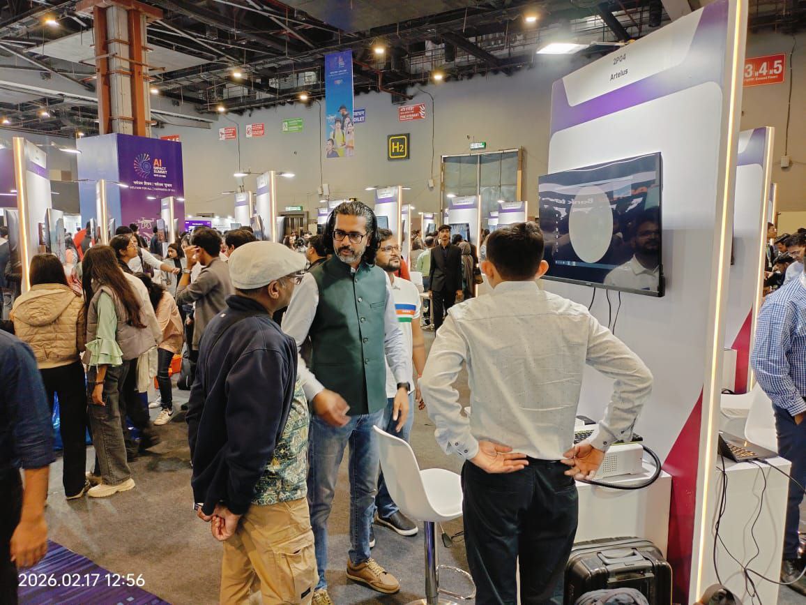 Artelus at the <a href="/IndiaAiExpo/">India AI Impact Expo 2026</a> 

A great start toward AI-powered healthcare.
Visit our booth and see how AI is transforming eye care.

📍 Bharat Mandapam, New Delhi         
        Hall 2 | POD 2P04 
📩 contact@artelus.com