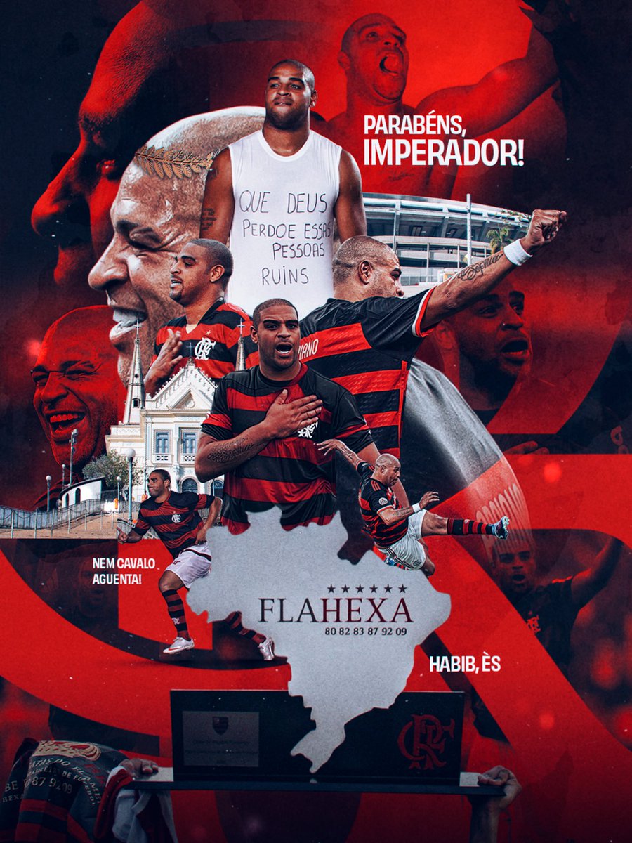 Ohhh Imperador voltou 🎶

A Nação te ama, Didico! Feliz #aniversário, ídolo! Nem cavalo aguenta, habib és! 👑