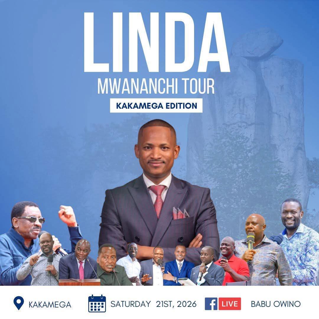 Verified intel suggests that kakamega homecoming #LindaMwananchi  tour we should expect not less than 14 million heads 🔥😮‍💨