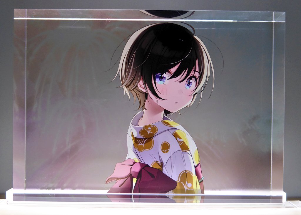 アクリルブロック照らしてみたシリーズ