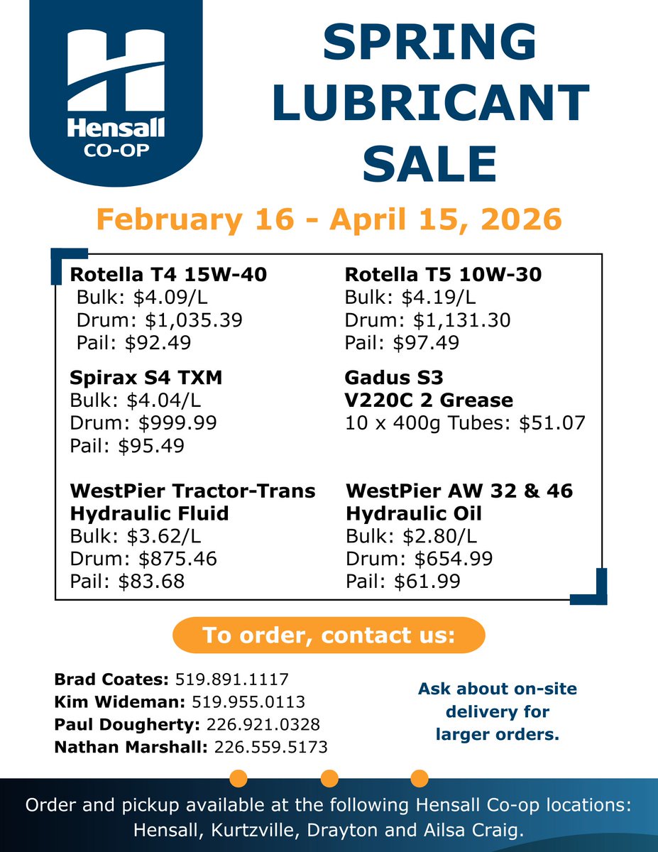 Hensall Co-op Animal Nutrition tweet media