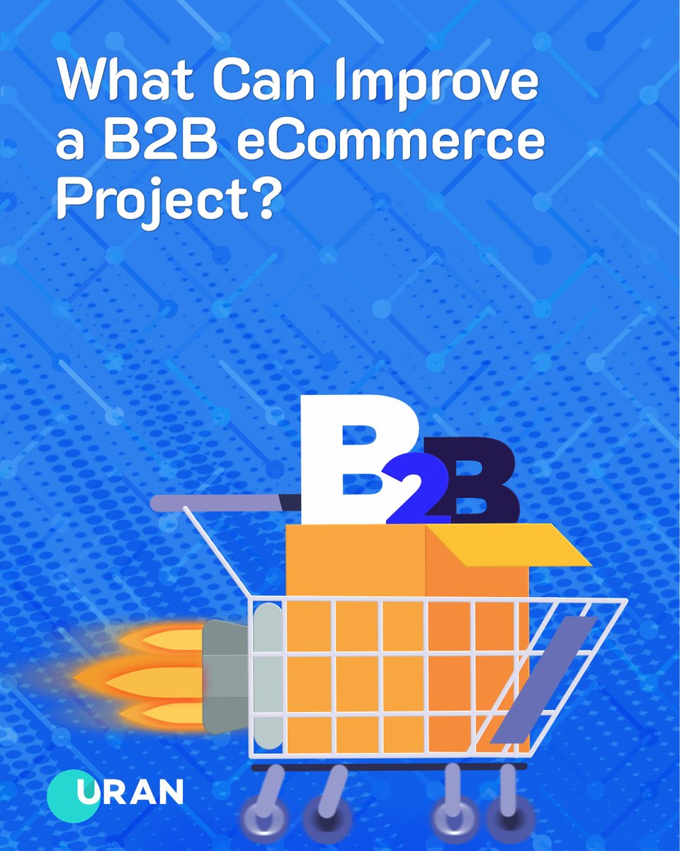 UranCompany's tweet photo. Modern B2B #eCommerce uses AI chatbots, personalized recommendations, and system integrations to improve efficiency and customer experience. Uran Company builds custom eCommerce solutions to support business growth. Start your project with us!

#EcommerceTips #WebDevelopment https://t.co/PsDtepmsjS