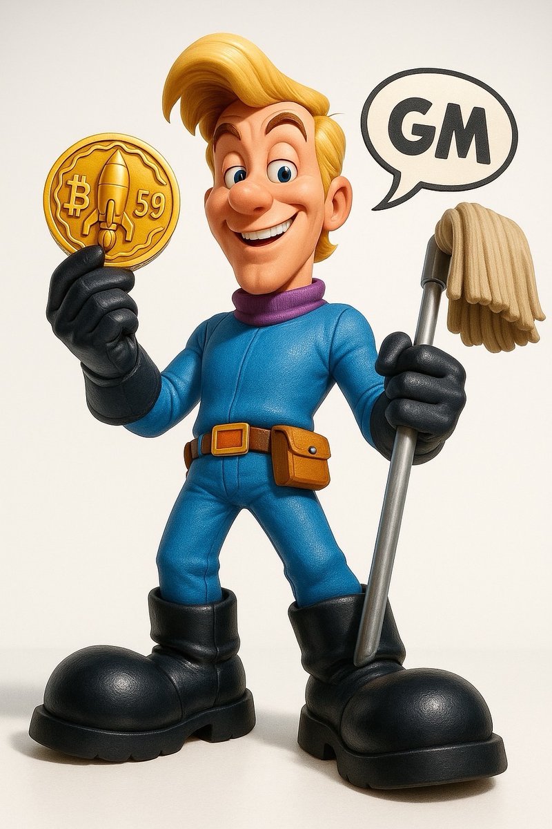 BuckazoidsWorld's tweet photo. Yahooooo! 

Thanks once again to our wise sage community member @tubiao57 for time traveling to the scene of an accident and mopping up a little collateral misinformation about Satoshi Nakamoto‘s history that spilt out before too many people could slip and fall on it!

That guy’s a regular Roger-dodger, making even me look like a slacker 🫡

But misinfo spills happen from time to time as we sort out the 100% correct and proper history of Buckazoids for all to know

And yessiree, that was a euphemism for bitcoin  

Keep mopping, boys, keep mopping 

Wilco, out