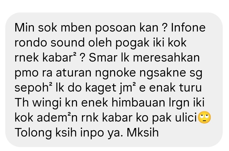 Wekdal soho panggenan kulo sumanggakaken Pak Pemerintah kalian Pak Polisi... Mumpung gung kadung. Njagani seng ora-ora.

curhat ko hene adadeh
#KacamataTulungagung #Tulungagung #NetijenCurcol #NetijenSambat #BanggaBosoTulungagungan