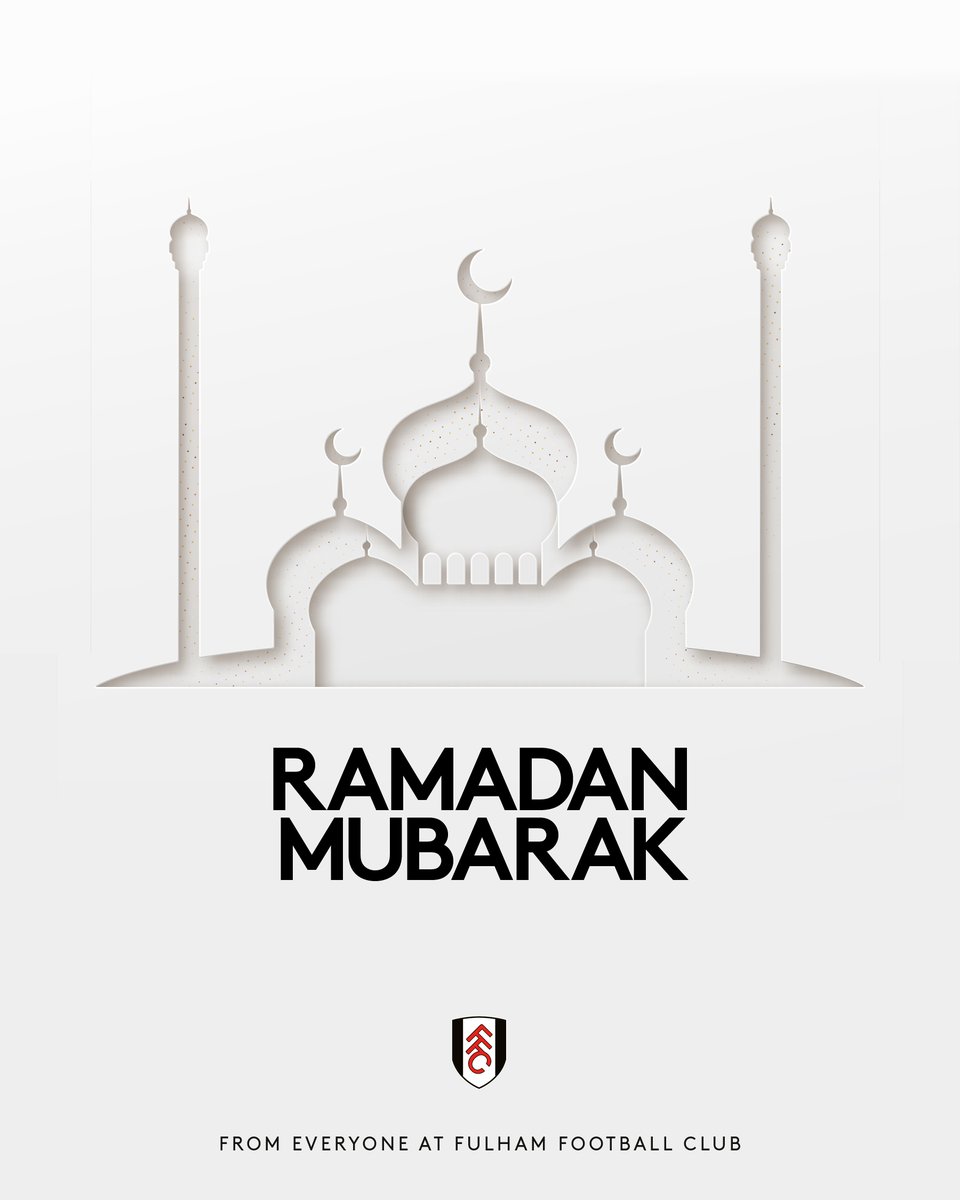 Ramadan Mubarak to all those celebrating. 🌙