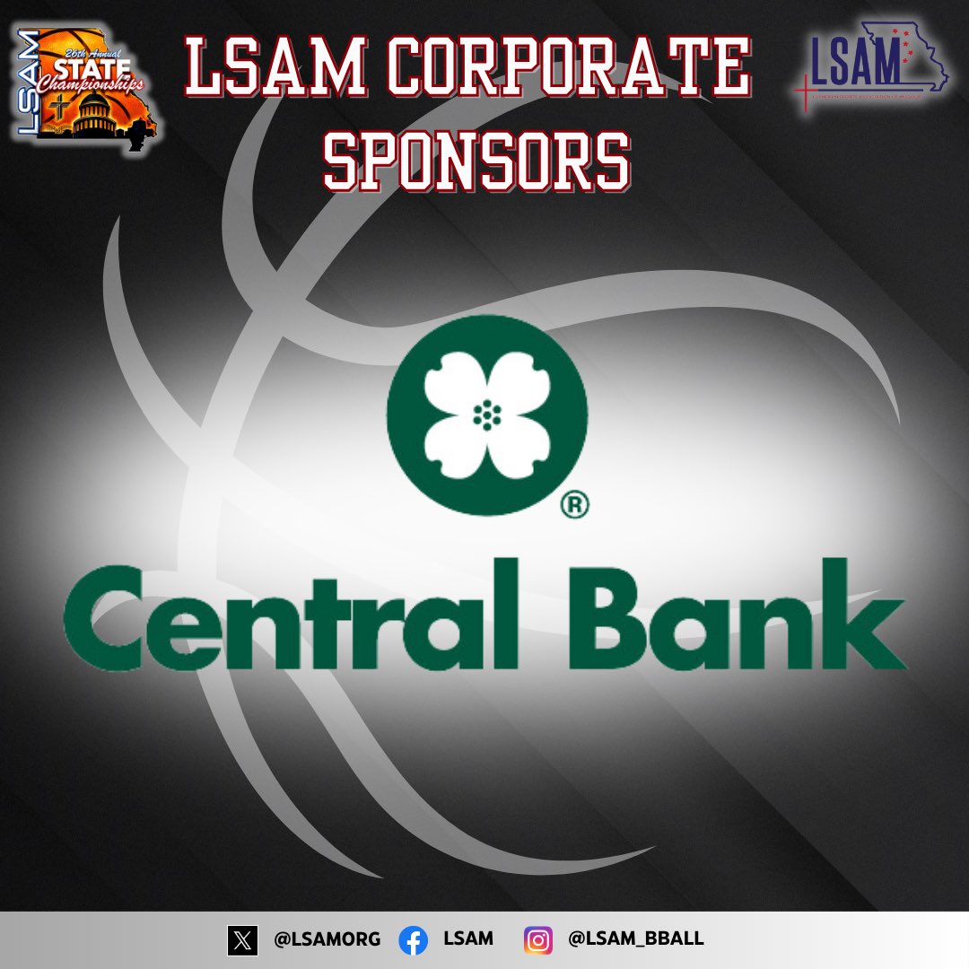 We would like to thank Jefferson Bank and Central bank for their continued support of LSAM events! Both have been a part of LSAM since the beginning in 2000! #LSAMbball26