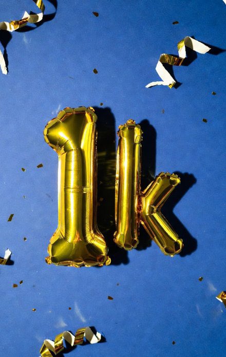 Finally hit 1K followers.
Small number to some people, big win for me
All my mutuals, I love you fr.

#ifbimmediatelyandIengagetoo