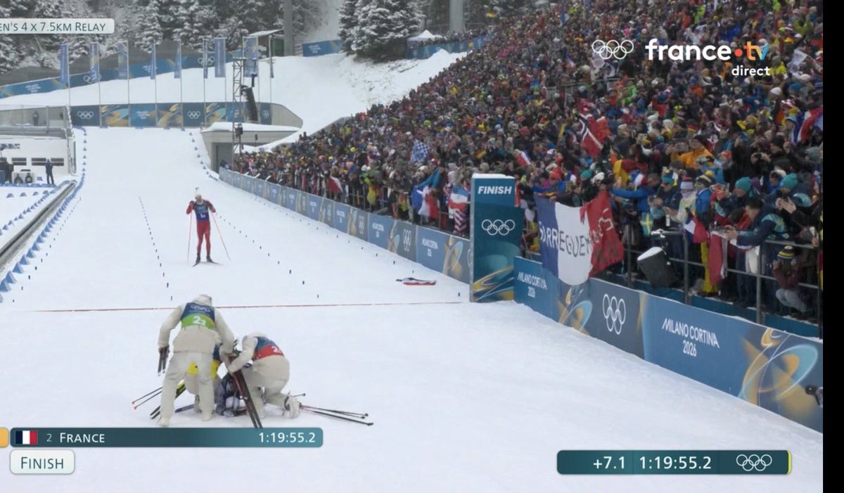 NelsonCarterJr's tweet photo. 🔔 ILS L’ONT FAIT !!!!! 🇫🇷 
#MilanoCortina2026 https://t.co/1J5mAgLWEr