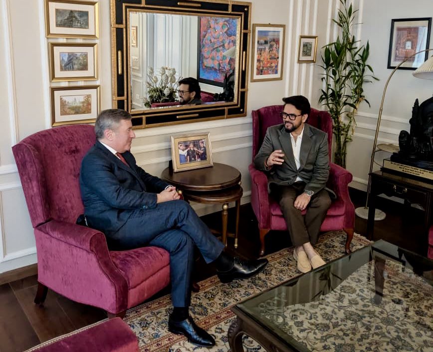 Had an engaging and insightful conversation with Mr. Charles Rivkin ...