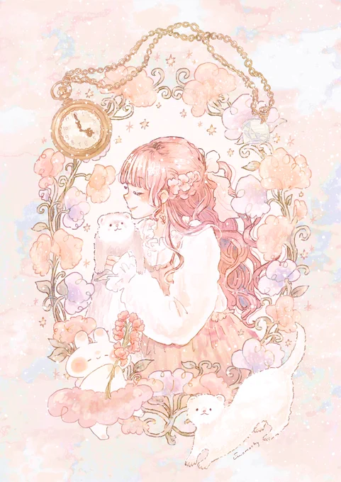 #私はこういう絵を描いています