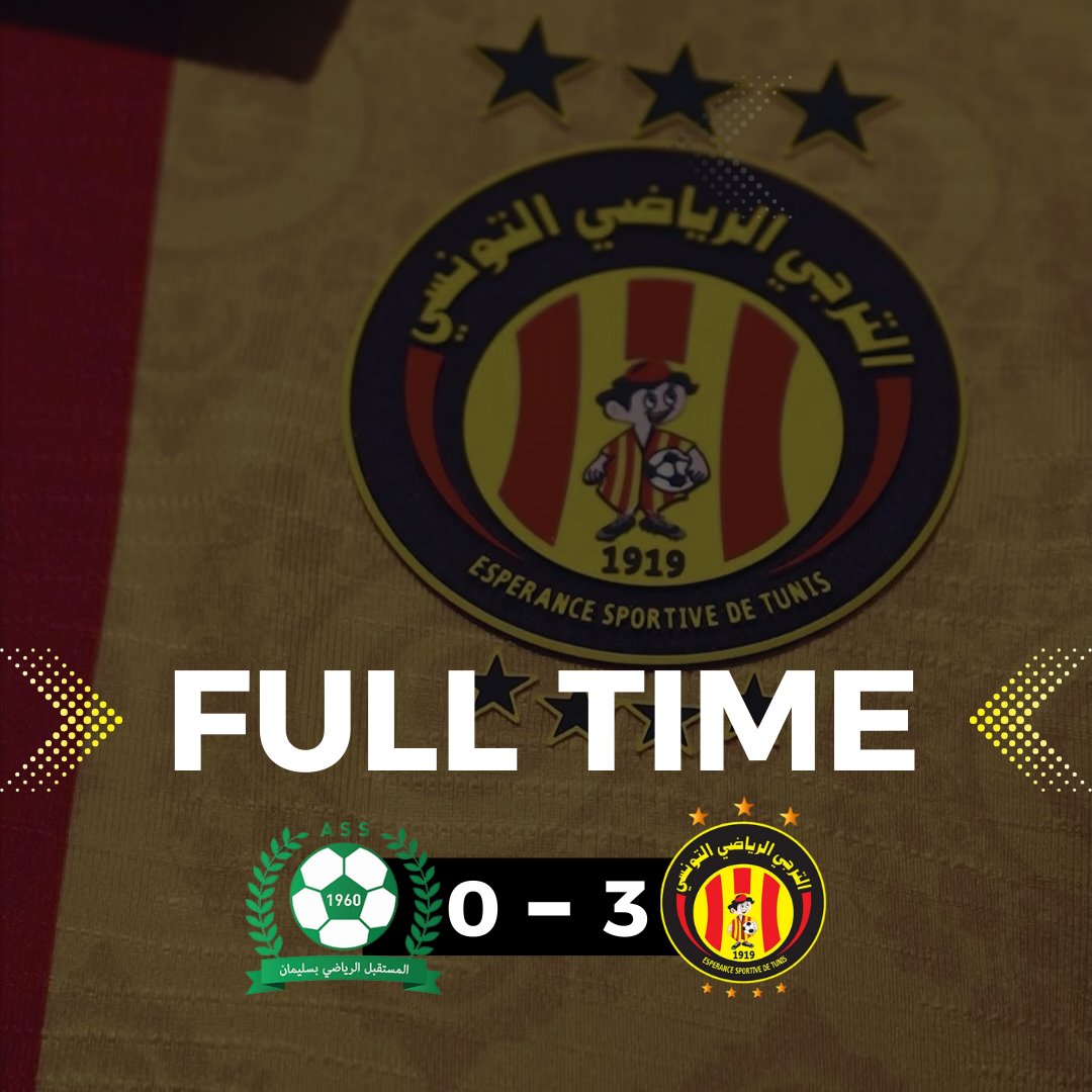 CSO_1919's tweet photo. Une victoire importante pour la course au titre.
Danho retrouve le chemin des filets, un but bon pour le moral du joueur.
Maintenant il faut enchaîner avec une autre victoire samedi lors du petit Derby face au Stade Tunisien.
#ASSEST | #LP1🇹🇳
#CSO1919 https://t.co/0sU7Tuw6Bc