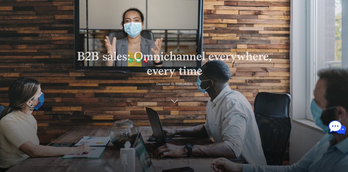 _JonJackson's tweet image. McKinsey says B2B buyers use 10+ channels before making a decision. (article below)

You’re only reaching out on 1.

That’s not a even numbers game. You already lost.