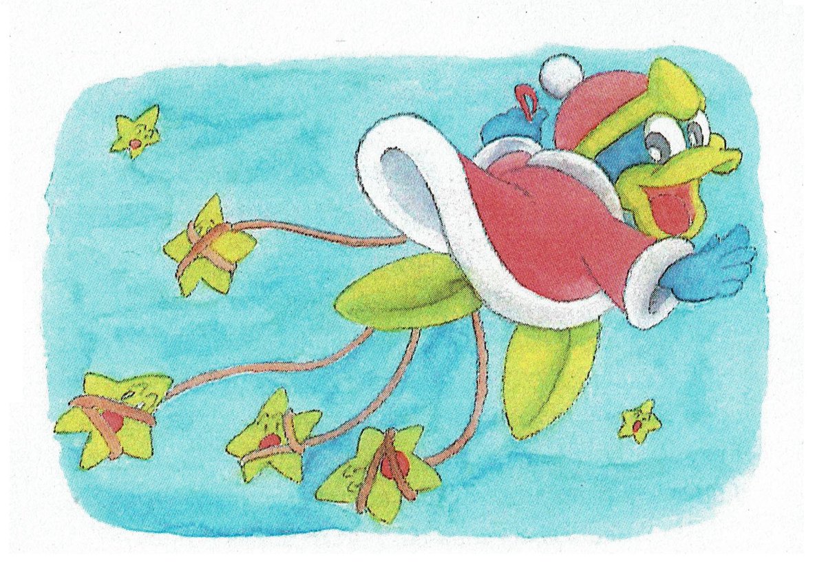 VGArtAndTidbits's tweet photo. Kirby’s Dream Course - story artwork. https://t.co/c9VD5S7xWh