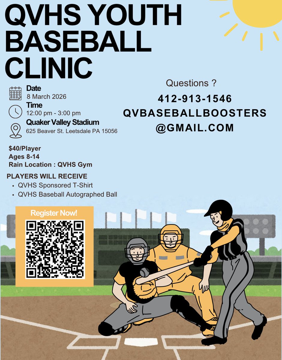 Quaker Valley High School Baseball tweet media