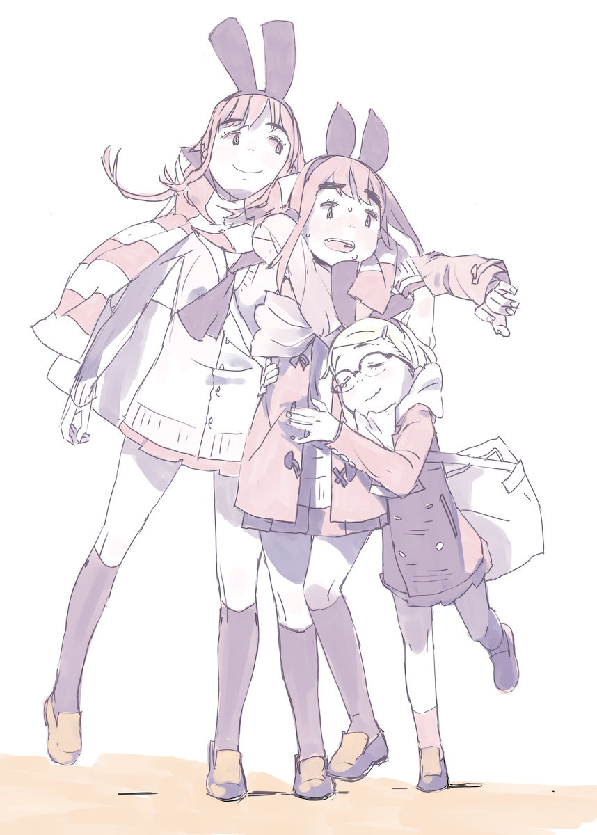 「うさぎみみ女子中学生サンドです。ご査収ください。」|はら@COMITIA144 P05bのイラスト