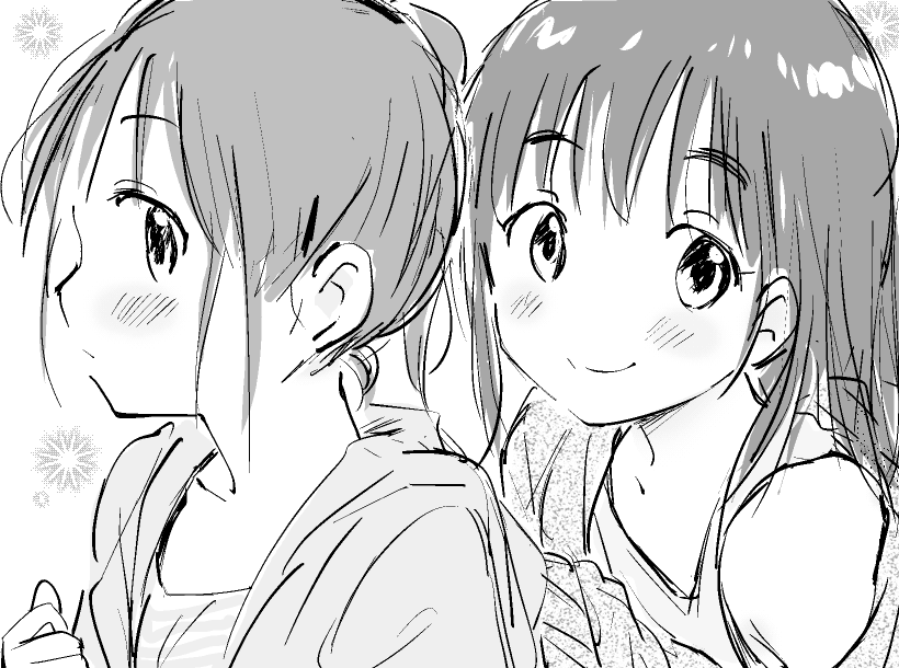 数年前に個人誌やウェブで描いてきたこのキャラクターたちも、また漫画という形で動かしたいという気持ちが。少し余裕が出てくるとそういう欲も出てきますね……😅 