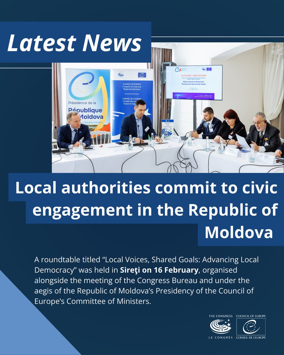 Congress of Local and Regional Authorities tweet media