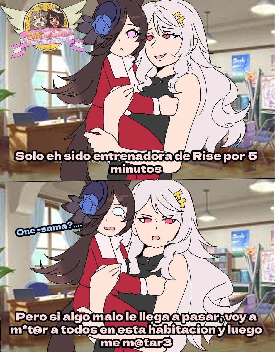 doberslover23's tweet photo. Más memes de una x trainer, de las pocas entrenadoras femeninas que tengo por ahora, tengo ganas de hacer más a futuro 

Badicamente cualquier entendido a rise es ella xd

#art #umamusume https://t.co/MO7AlNWKUI