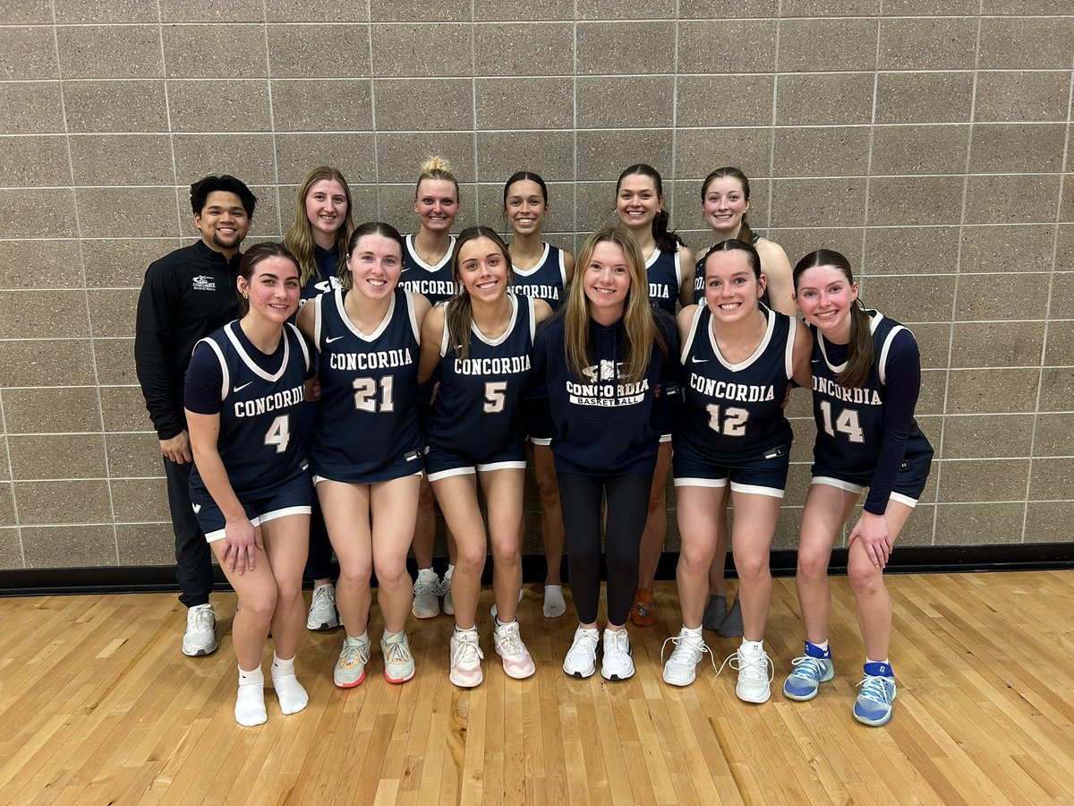 Concordia-NE WBB tweet media