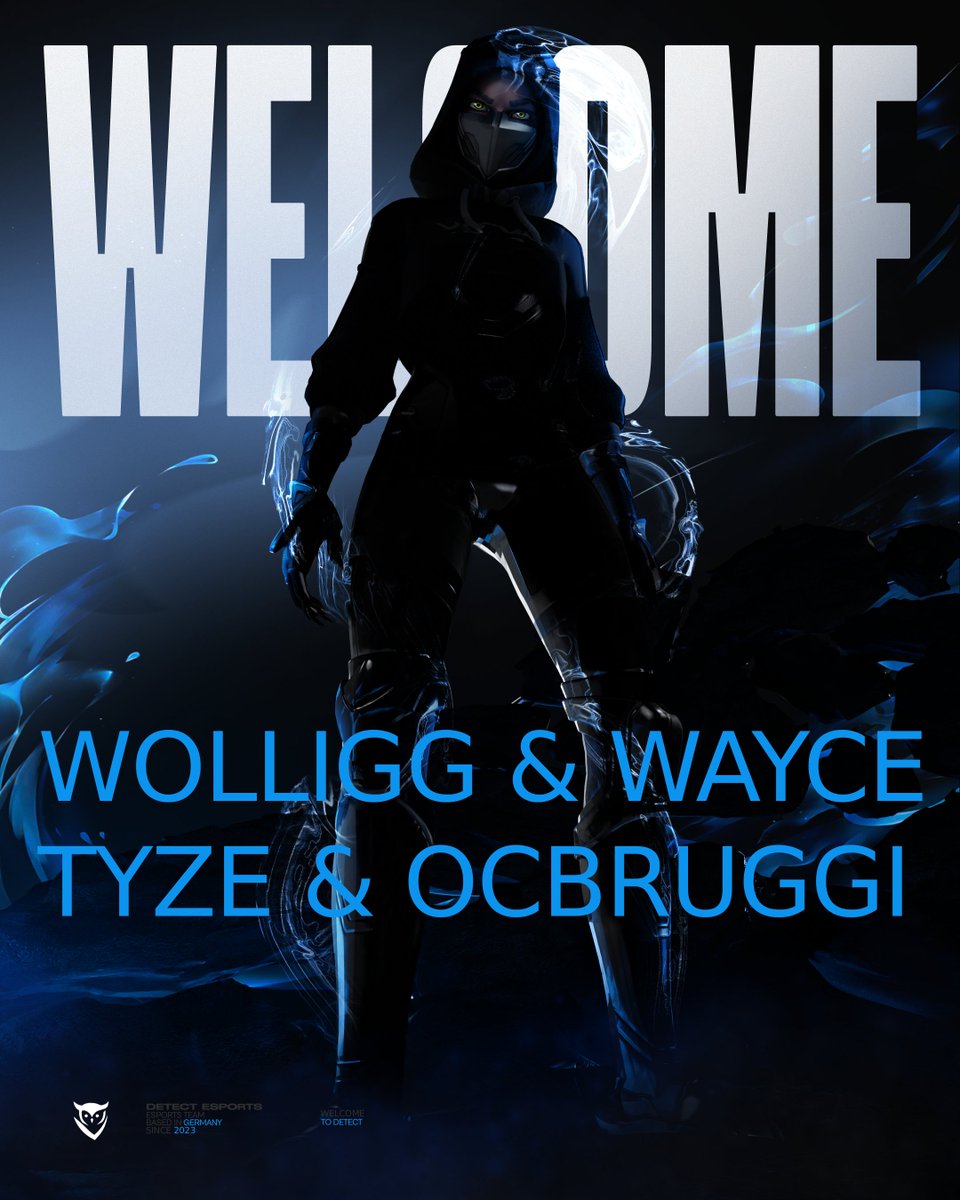 We are delighted to welcome four new streamers to our team: 🎞️

<a href="/WolliGG/">WolliGG</a> &amp; <a href="/waycegoty7/">Wayce</a> &amp; <a href="/ttyzefn/">Tyzefn</a> &amp; <a href="/OCBruggi/">OCBruggi</a>  🤗

More exciting details will follow tomorrow – stay tuned. 😈

#DetectTheFuture 💙