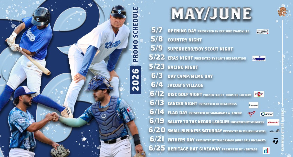 Evansville Otters tweet media