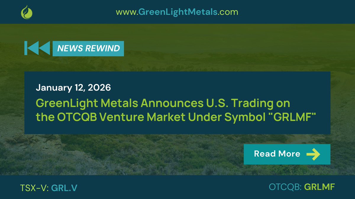 GreenLight Metals Inc. tweet media