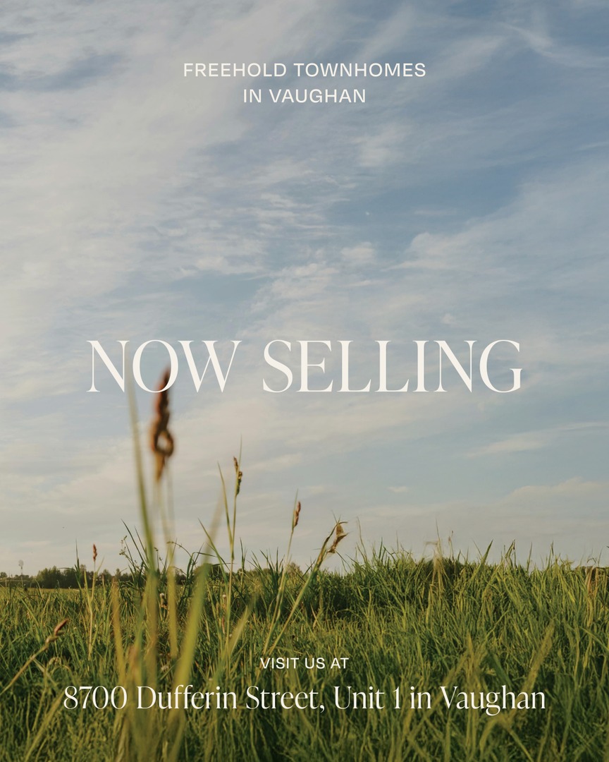 Greenpark_Group's tweet photo. Arbourwoods is now selling in Vaughan!

Discover beautiful freehold townhomes located at Peter Rupert Avenue &amp; Rutherford Road.

Visit our Presentation Centre at Metropark – 8700 Dufferin Street, Unit 1.
By appointment only.

#Arbourwoods #Townhomes #NowSelling https://t.co/B9fGdhmGDP