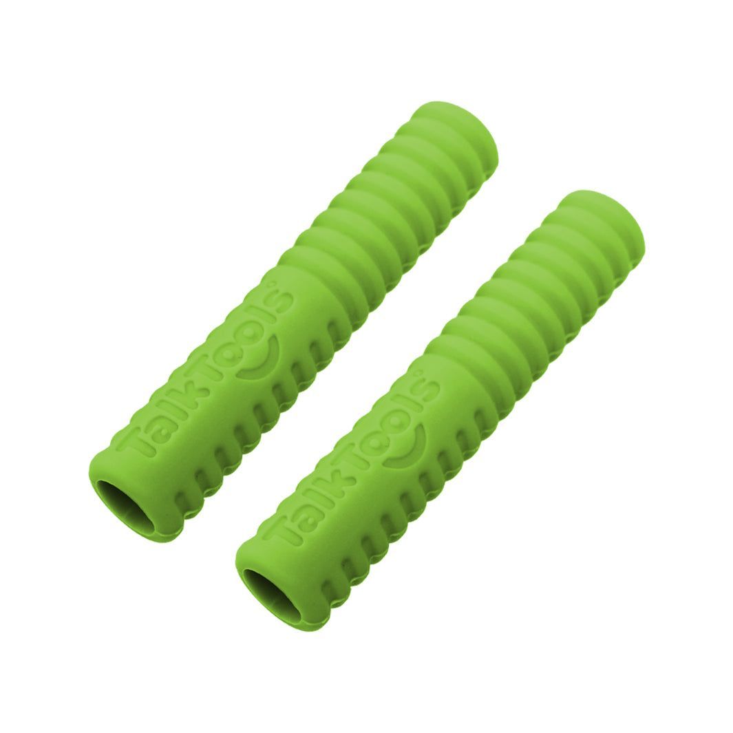 Tubito para morder rayado (verde)
Esta divertida línea de adornos es una excelente manera de proporcionar estimulación oral sensorial más consciente y son una solución segura para cualquier persona que necesite masticar. 
buff.ly/c1gX6go