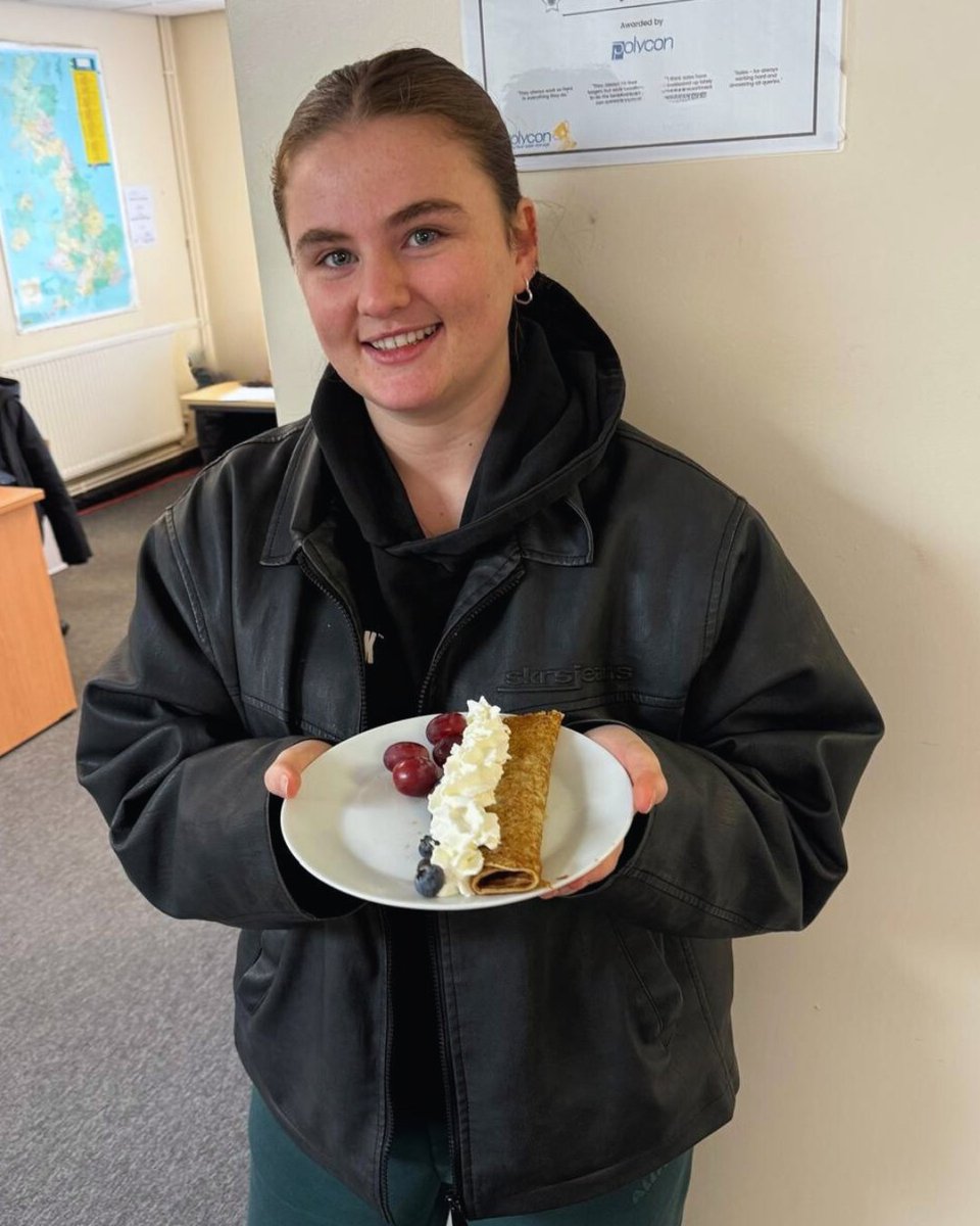 Polycon_uk's tweet photo. Pancake Day at Polycon 🥞

We celebrated Pancake Day by bringing everyone together for some delicious treats and plenty of smiles.

Question of the day.... What is the best topping on a pancake? 🍳 https://t.co/JGI3tcDnrK