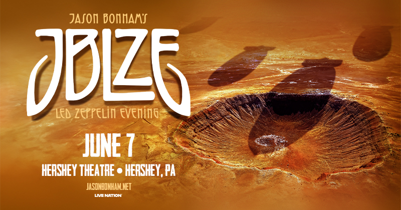 JUST ANNOUNCED! Jason Bonham's Led Zeppelin Evening is coming to #HersheyTheatre on June 7 ⚡ 

Tickets for the show go on sale this Friday, Feb. 20 at 10 AM 🎟️ bit.ly/4rT3uVl