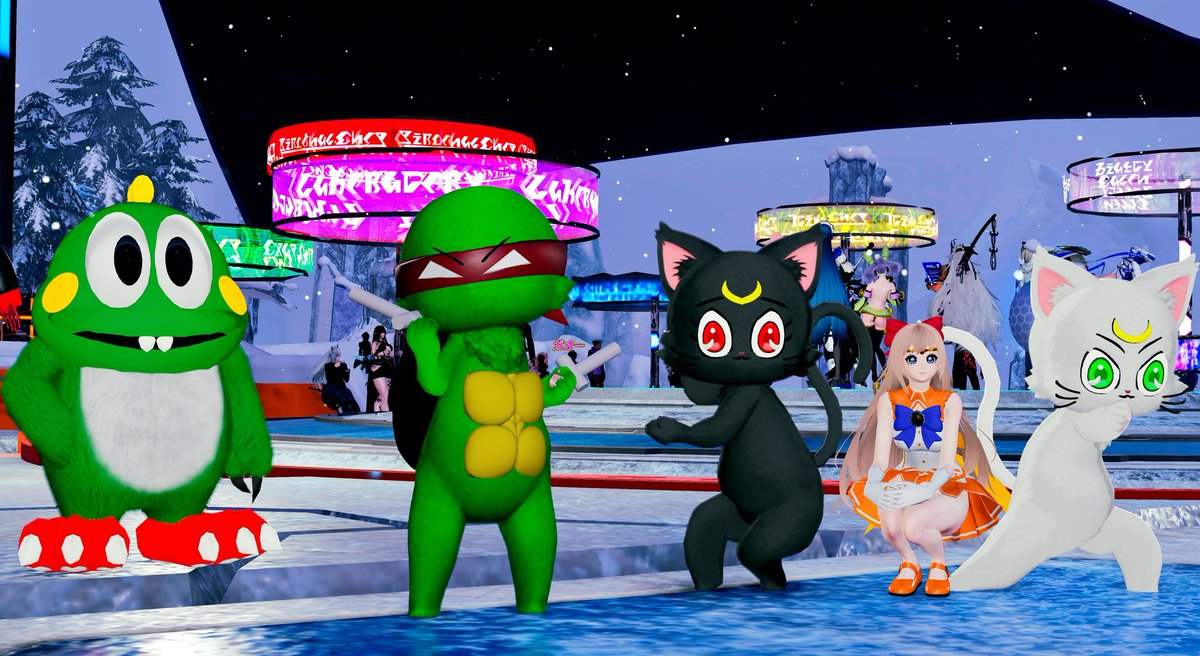 LargeFriedRice2's tweet photo. Double Bubble Bobble Trouble and the Bunch.
🍚#PSO2NGS_SS 
🍚#pso2
🍚#NGS https://t.co/rMGRyvdbjv