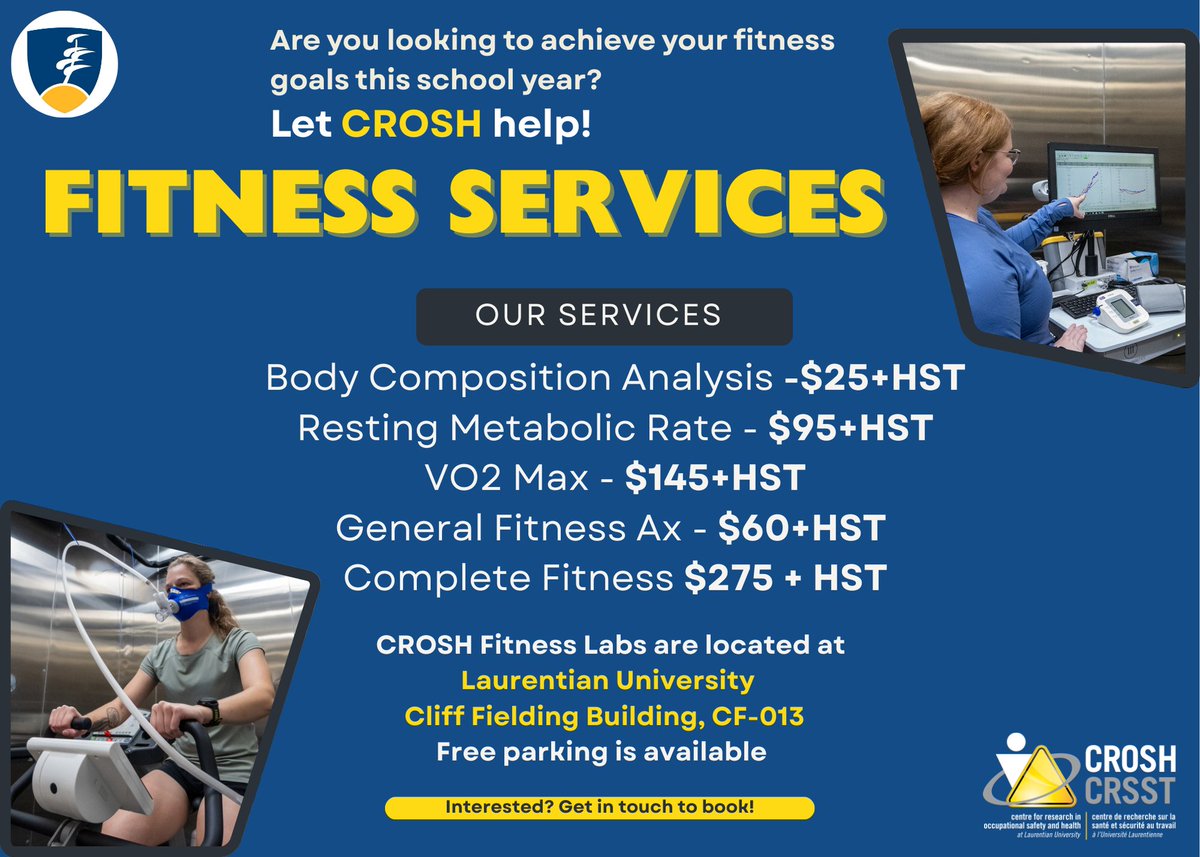 CROSH_CRSST's tweet image. What are your fitness goals this year? CROSH can help you reach them! Whether you want to establish a baseline, or continue monitoring your progress, we offer a variety of fitness tests to suit your needs. 

 #FitnessGoals #FitnessTesting #BodyComposition #MetabolicRate #VO2Max