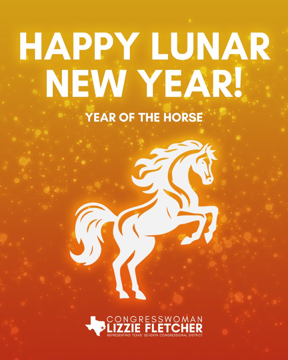 RepFletcher's tweet image. Happy Year of the Fire Horse to all celebrating this lunar new year! ✨🔥🐎 I am wishing those in #TX07 and beyond strength, courage, and independence in the eventful year ahead.