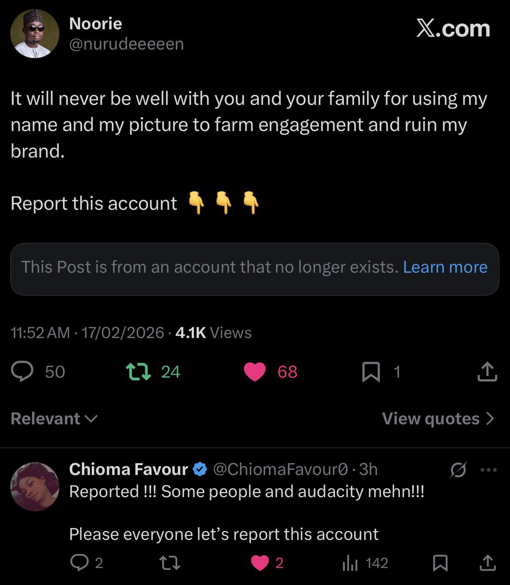 A huge heartfelt THANK YOU to the incredible Team X! 🎉🙌

Our collective efforts have finally paid off beautifully the imposter account has been successfully taken down! 

You’ve done an absolutely outstanding job, and this decisive action truly warms the heart.

This victory is