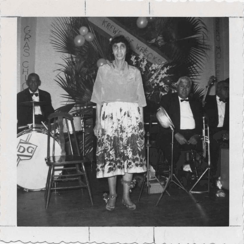 Happy Mardi Gras!

📷: Sweet Emma Barrett performs at a New Orleans Jazz Club party on Mardi Gras Day, 1960.