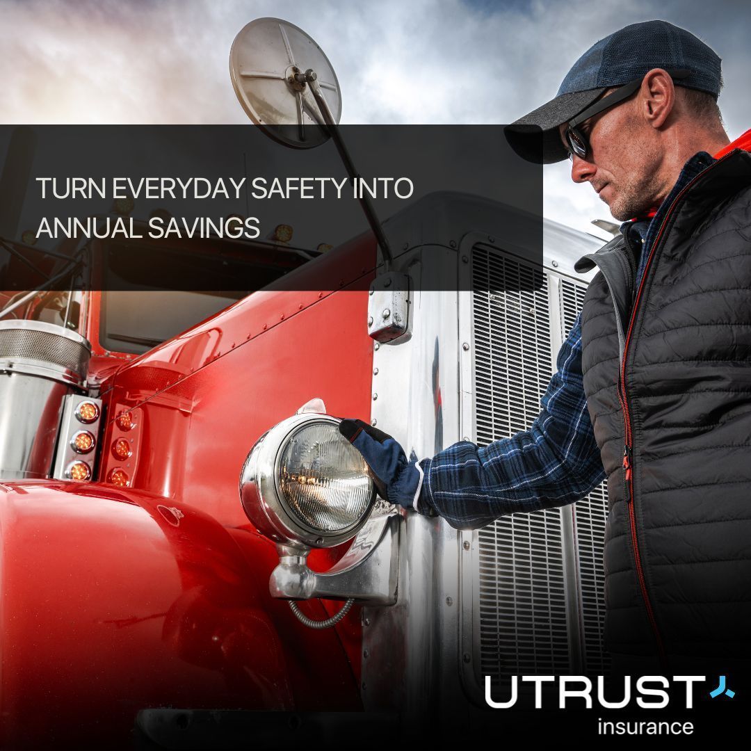 utrustinsurance's tweet image. You don’t need a big safety team to lower premiums.

What insurers care about?
✅ Consistent habits
📝 Proof you’re doing the work
📅 Year-round documentation

Small routines can lead to big results.

#TruckingInsurance #FleetSafety #UTRUSTInsurance