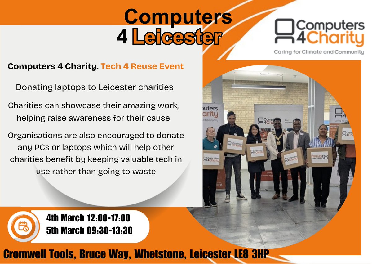 Computers 4 Charity tweet media