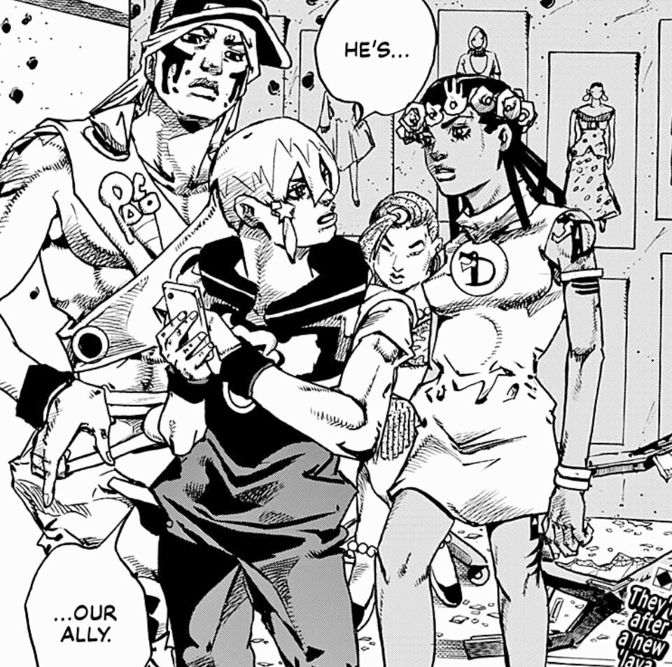 EMPORIOSMOM's tweet image. #JOJOLANDSPOILERS

FUCKING ROHAN IS JOINING THE GROUP???