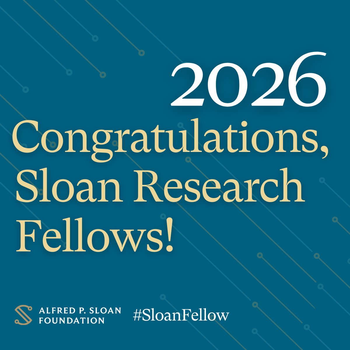 Sloan Foundation tweet media