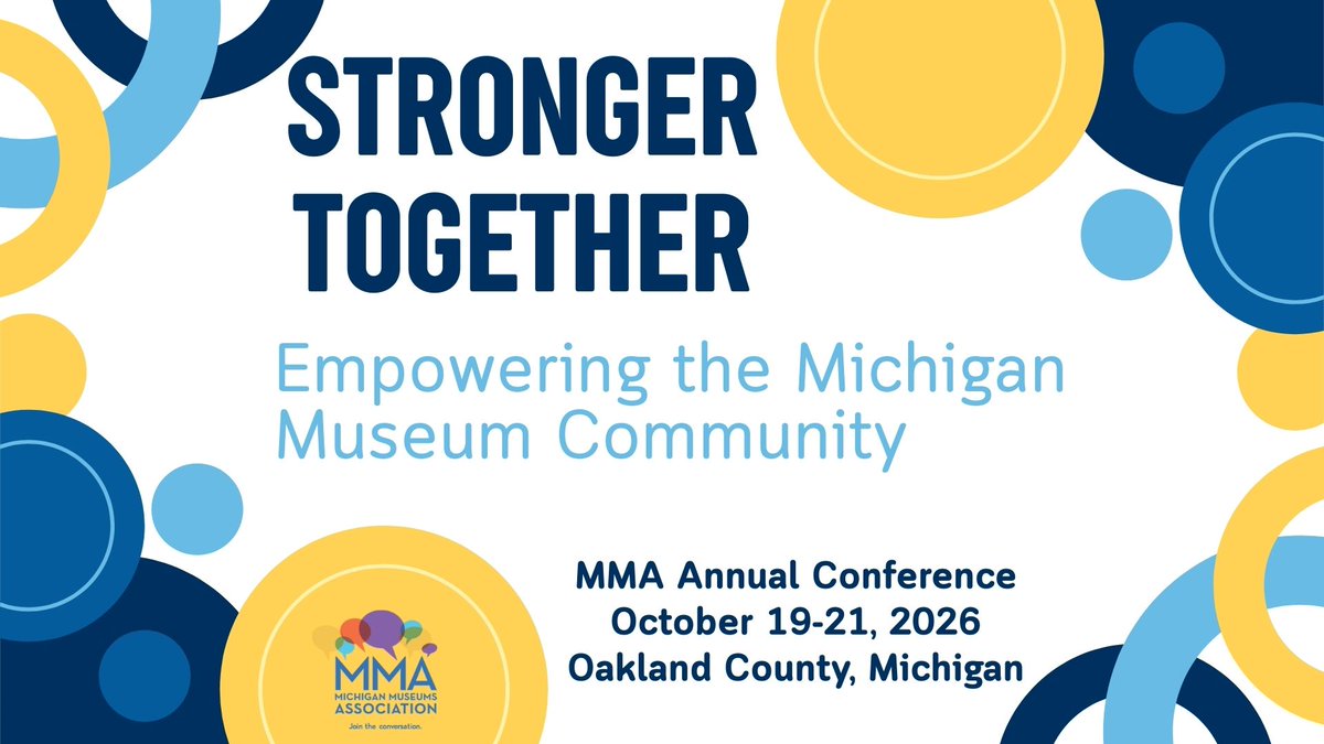 Michigan Museums Association tweet media