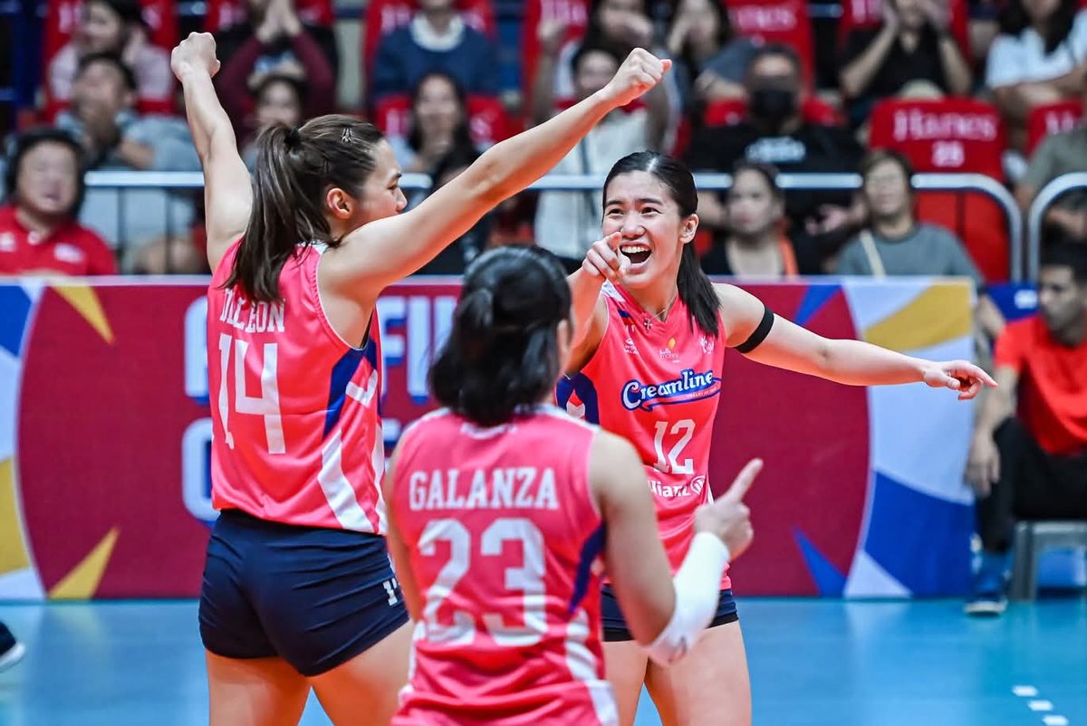 08jella23's tweet photo. Yeyyy! Congratulations, CREAMLINE! 🙌💖�� https://t.co/G2s6LtGoRS