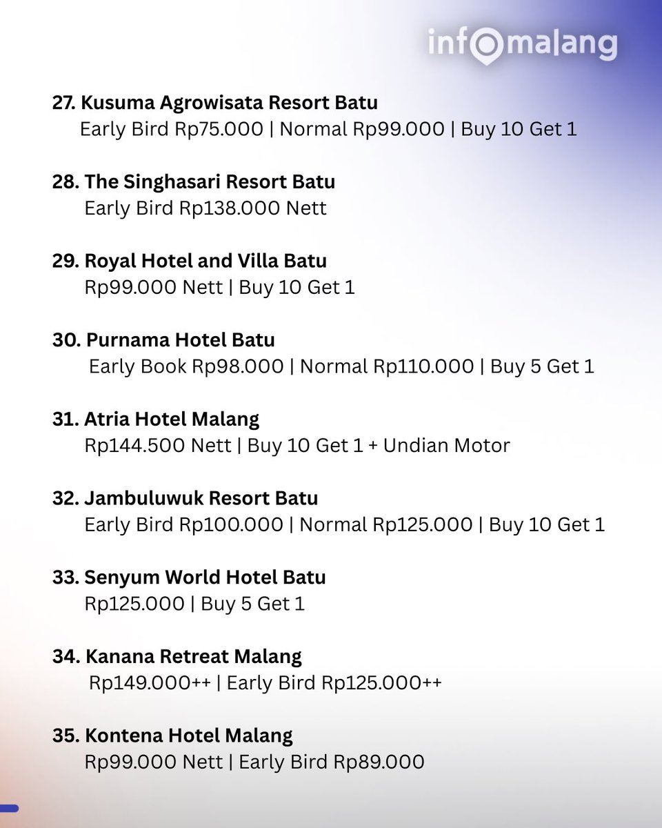 Info Malang tweet media