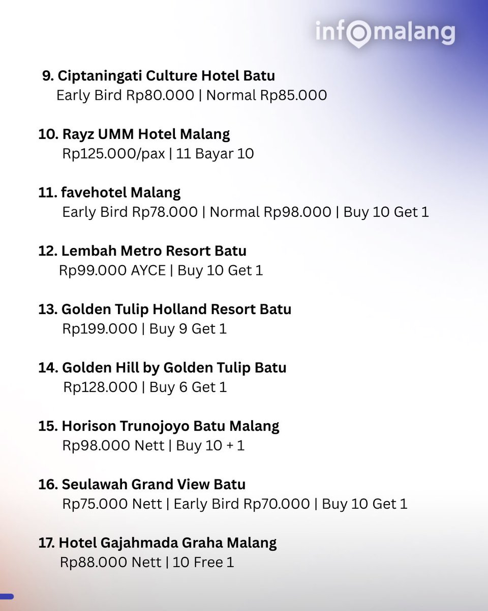 Info Malang tweet media