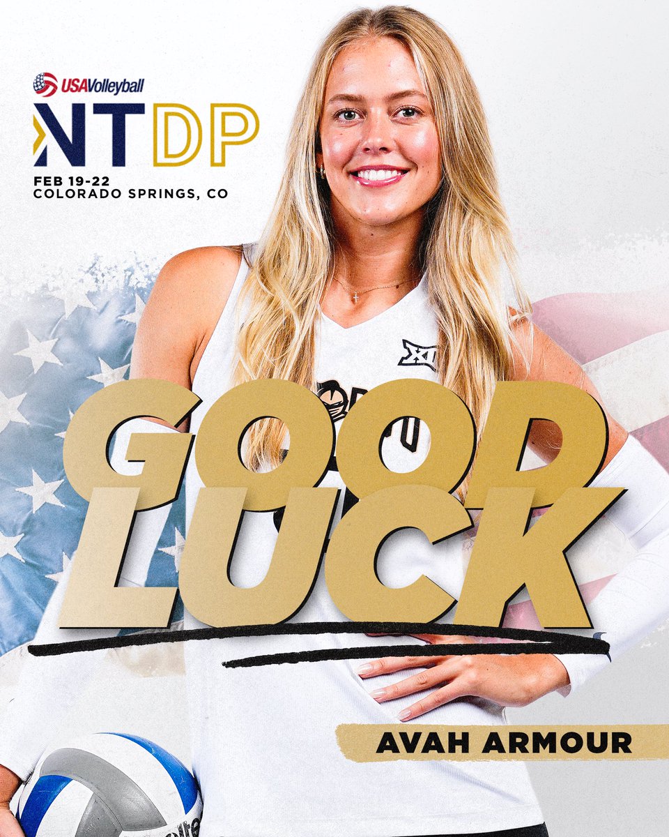 UCF_Volleyball's tweet photo. For the Stars and Stripes 🇺🇸

Avah is set to compete alongside the best in the nation at the @usavolleyball WNT Collegiate Training Camp in her native Colorado‼️ https://t.co/dGkOeFdQ9e