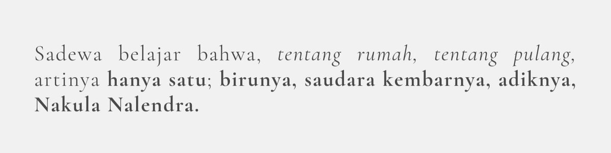 soleilearth's tweet photo. Biru yang Sadewa Tahu Pasti. 

Sadewa tak mengenal beberapa warna, tetapi yang dia tahu, biru itu pasti Nakula

A Nakula &amp; Sadewa from Pandavva fanfiction by soleilearth.
#pandavvrites  #NakuLeads  #PouringPages https://t.co/Hiljs5jh0H