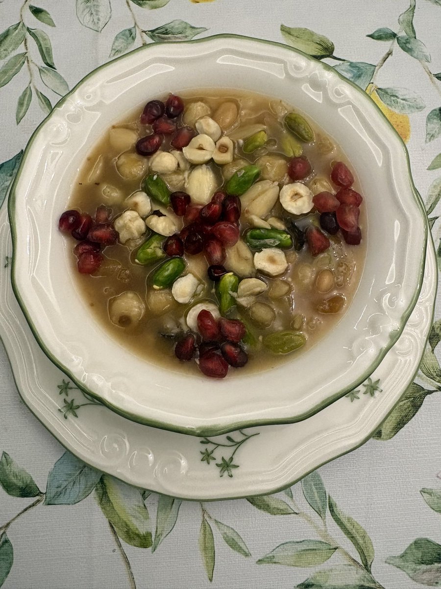 Çok lezzetli olmuş...😋
#aşure