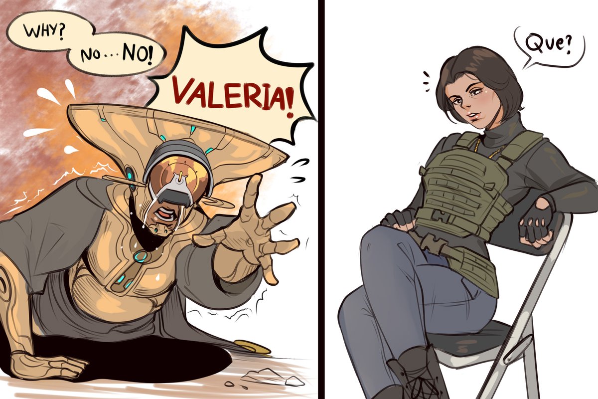Whoops! Wrong Valeria (2022)

#warframe #warframefanart #tennocreate #ModernWarfare #cod