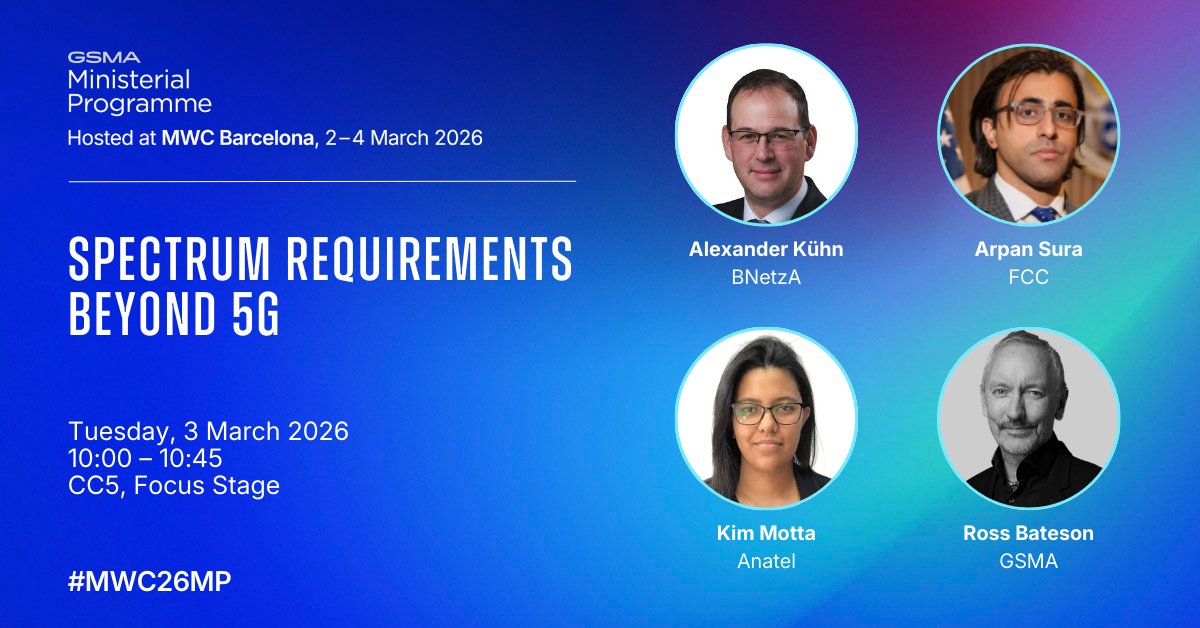 GSMA Policy and Regulation tweet media