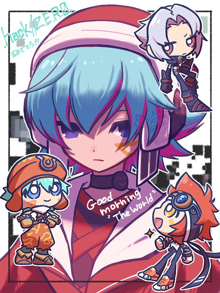 akuyaku15's tweet image. ㊗️30周年〜！！！！
この令和で新作拝めるなんて…感無量😭✨️
 #hackZERO  #dothack  #ドットハック