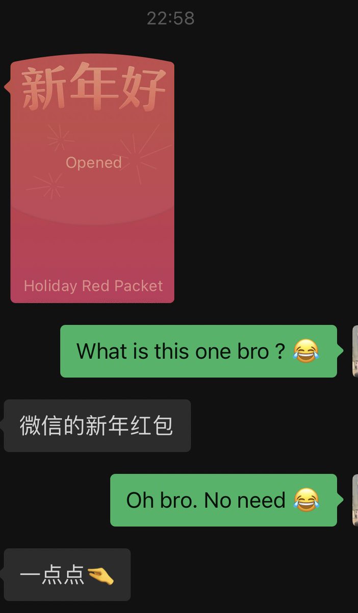 cibi_builder's tweet image. Today my Chinese friend send me a Red packet 🧧 888.8 ¥ and he told this word:

这是幸运红包

And he told this is luck numbers 

What does it mean? Someone can tell me pls?